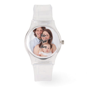 Hinzufügen eines eigenen Fotos personalisiert Armbanduhr