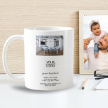 Hinzufügen eines Fotos für die benutzerdefinierte  Kaffeetasse<br><div class="desc">Fügen Sie Ihr Logo mit einer Foto-Tasse für die Werbeaktion eines benutzerdefinierten Textes hinzu. Fügen Sie Ihr Logo und Ihr Foto in die Vorlage ein und passen Sie den Text,  den Firmennamen,  die Adresse und die Kontaktinformationen an. Business Promotion Kaffee Tasse.</div>