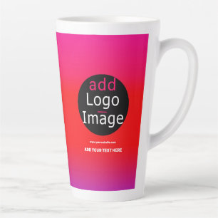 Hinzufügen eines individuell anpassbaren Logos für Milchtasse