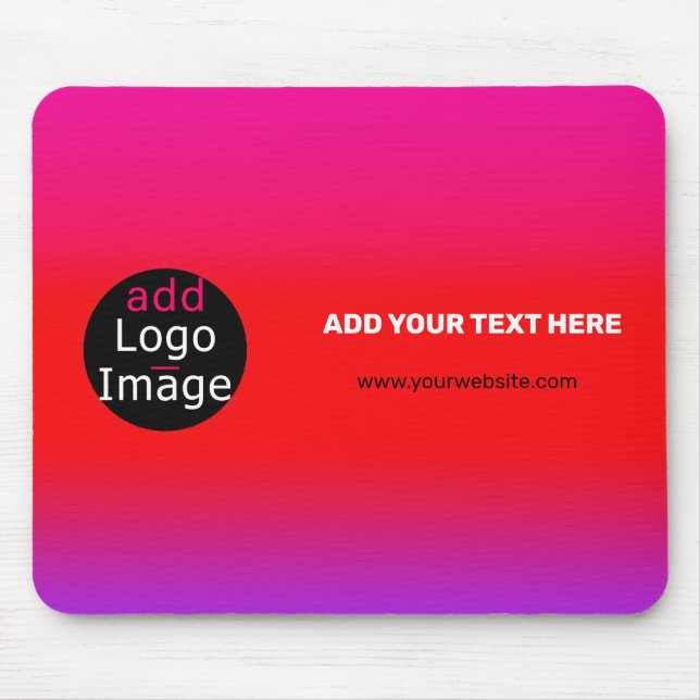 Hinzufügen eines individuell anpassbaren Logos für Mousepad (Vorne)