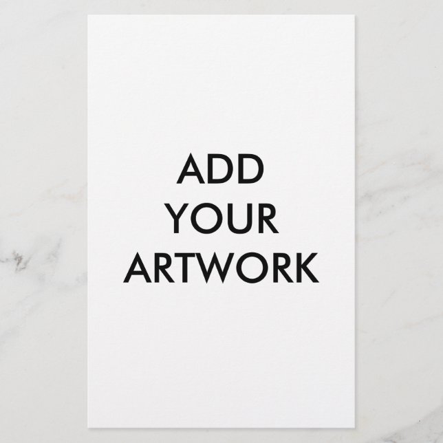 Hinzufügen eines Kunstwerks Briefpapier (Vorderseite)