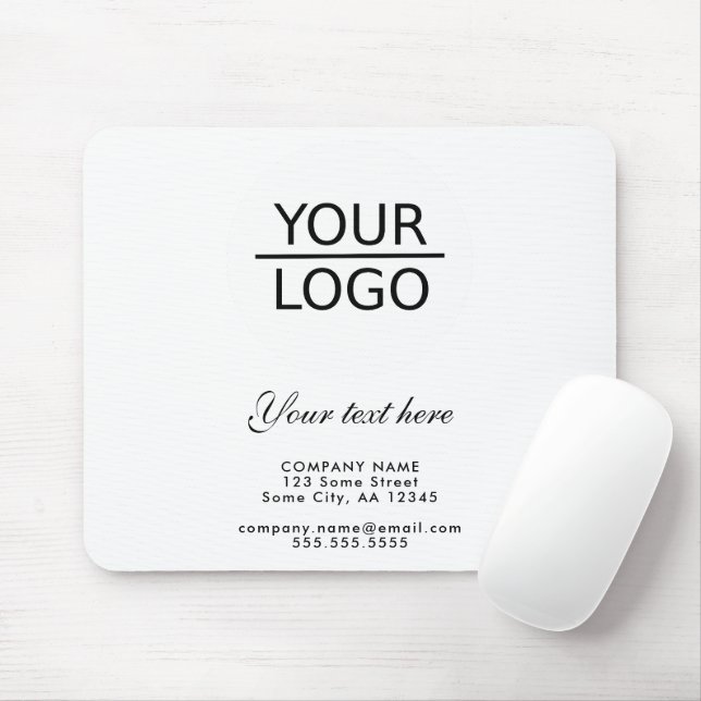 Hinzufügen eines Logos mit einer benutzerdefiniert Mousepad (Mit Mouse)