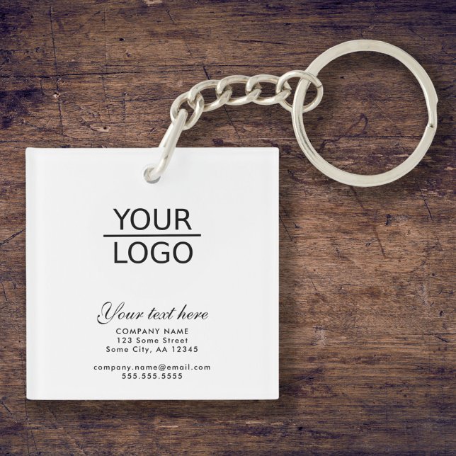 Hinzufügen eines Logos mit einer benutzerdefiniert Schlüsselanhänger (Von Creator hochgeladen)