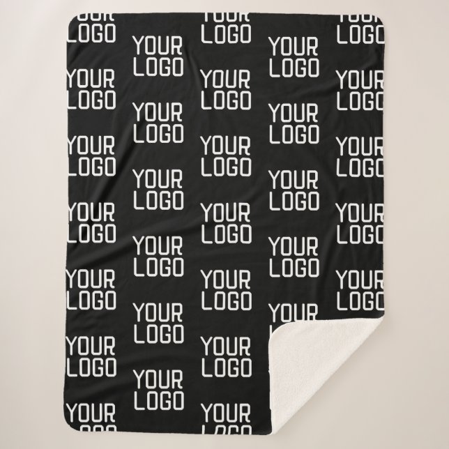 Hinzufügen eines Musters für wiederholte Logowiede Sherpadecke (Vorderseite)