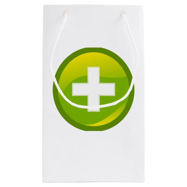 Hinzufügen eines Schaltflächen-Symbol-Geschenktafe Kleine Geschenktüte (Rückseite)