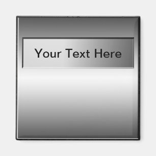 Hinzufügen eines Texttafelaussehens Magnet