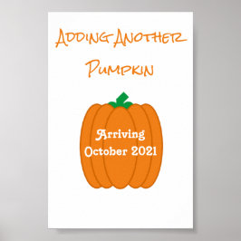 Hinzufügen eines weiteren Kürbiss Poster