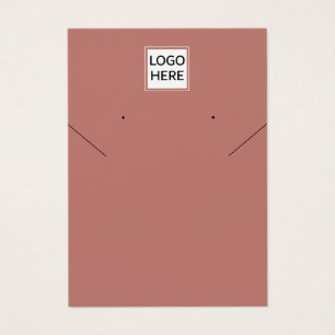 Hinzufügen Ihrer Logo-Girl-Necklace-Ohrring-Grafik