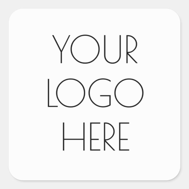 Hinzufügen Ihrer Logo-Umschlag Aufkleber (Vorderseite)