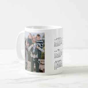 Hinzufügen Ihres Fotos benutzerdefinierte 2019-Kal Kaffeetasse