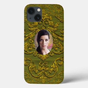 Hinzufügen Ihres Fotos Damask Chic Case-Mate iPhone Hülle