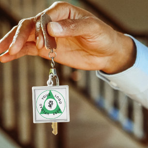 Hinzufügen Ihres Logo-Schlüsselanhängers Schlüsselanhänger