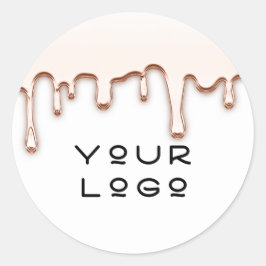 Hinzufügen Ihres Logo-Werbeaktion für kleine Unter Runder Aufkleber