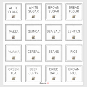 Hinzufügen Ihres Logos Berufliche Küchenspeicher Aufkleber