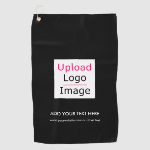 Hinzufügen Ihres Logos und benutzerdefinierten Tex Golfhandtuch