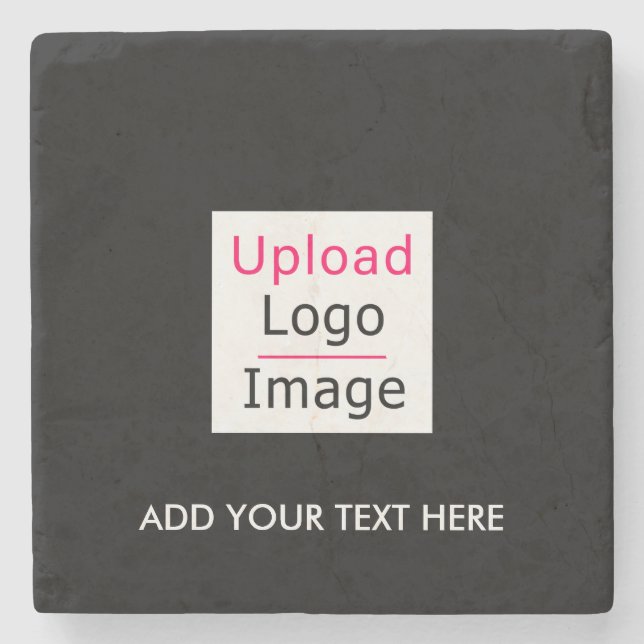 Hinzufügen Ihres Logos und benutzerdefinierten Tex Steinuntersetzer (Vorderseite)