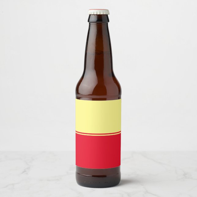 HINZUFÜGEN SIE IHR EIGENES TEXT Bierflasche-Etiket Bierflaschenetikett (Vorderseite)