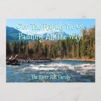 Hinzufügen Sie Ihre eigene Foto River Runners Weih Einladung