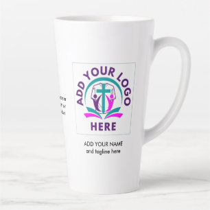 HINZUFÜGEN SIE IHRE LOGO Church Business Merchandi Milchtasse