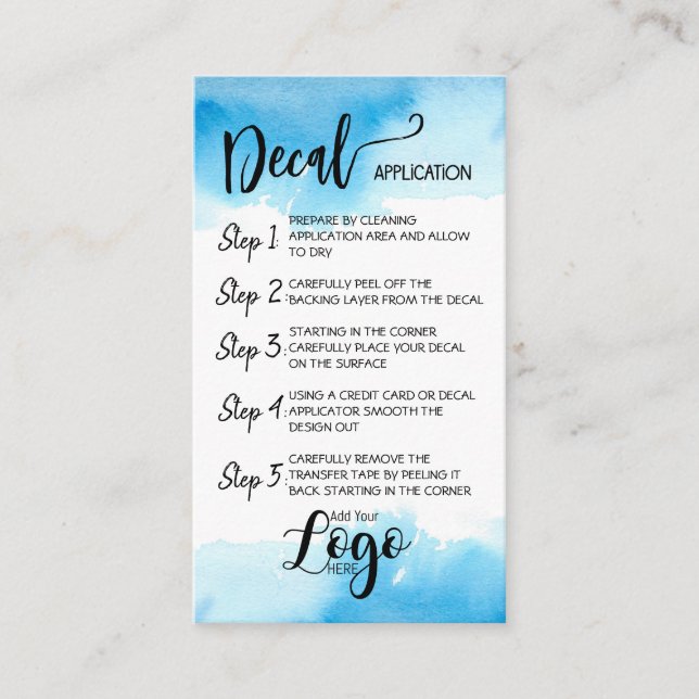 HINZUFÜGEN SIE IHRE LOGO-Desktop-Anwendung CARE CA Visitenkarte (Vorderseite)