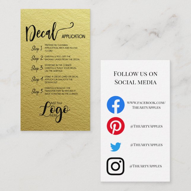 HINZUFÜGEN SIE IHRE LOGO-Desktop-Anwendung CARE CA Visitenkarte (Vorne/Hinten)