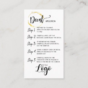 HINZUFÜGEN SIE IHRE LOGO-Desktop-Anwendung CARE CA Visitenkarte