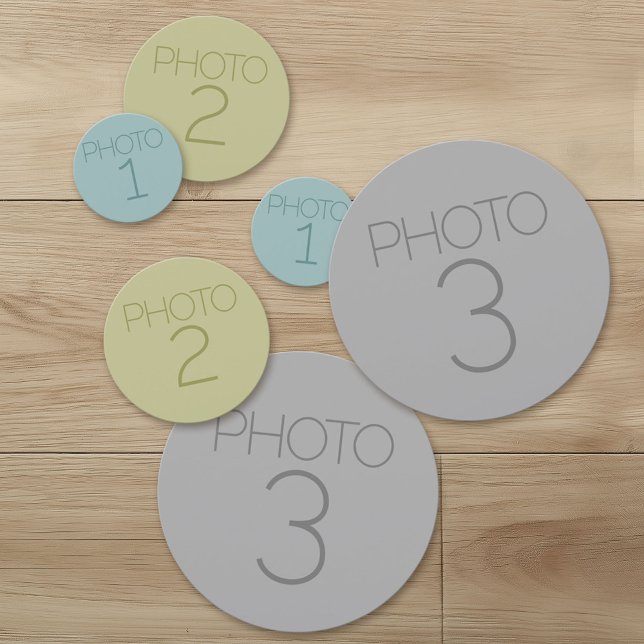 Hinzufügen von 3 Fotos und Erstellen Sie Ihre eige Konfetti (Custom Photo Confetti)