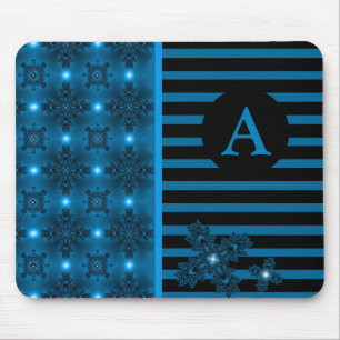 Hinzufügen von Artdeco-Blume für das Monogramm im  Mousepad
