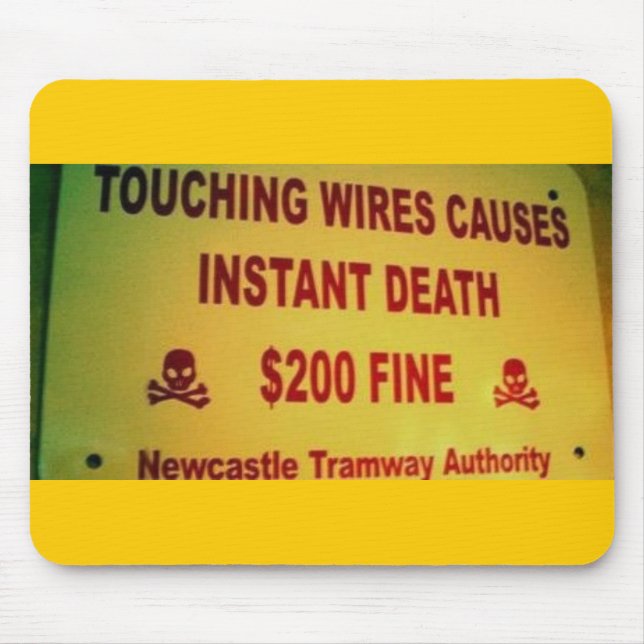 Hinzufügen von Beleidigung Verletzung Mousepad (Vorne)