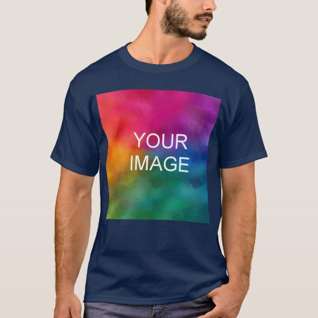 Hinzufügen von Bild-Fotovorlage - Grundlagen für M T-Shirt (Vorderseite)