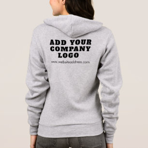 Hinzufügen von Business-Logo-Mitarbeiterbörse Hoodie