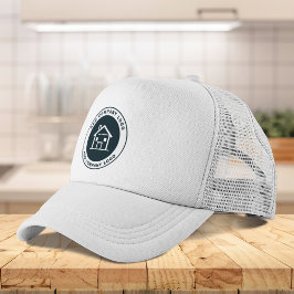 Hinzufügen von Business-Logo-Real-Anwesen-Agent Mi Truckerkappe
