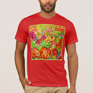 Hinzufügen von Farbe zu Ihrem Stil mit Blumenarbei T-Shirt