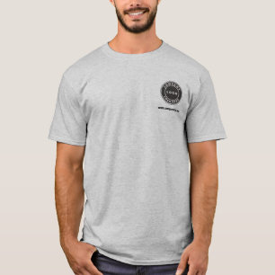 Hinzufügen von Firmenlogo-Mitarbeitern T-Shirt