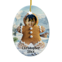 Hinzufügen von Foto Gingerbread Man Cookie Foto Ra