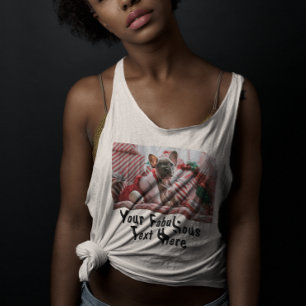 Hinzufügen von Hot Yoga für Bild und Text Tank Top