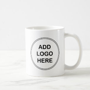 Hinzufügen von Kaffeepauschalen für Ihr Firmenlo Kaffeetasse