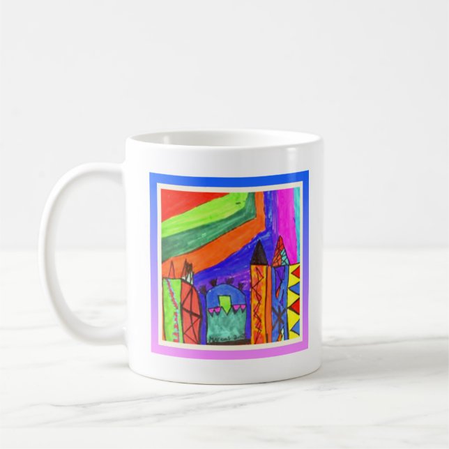 Hinzufügen von Kinder-Artwork-Tasse Kaffeetasse (Links)