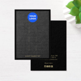 Hinzufügen von Logo Black Kraft Three Hair Clip Di