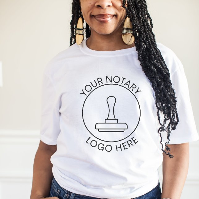 Hinzufügen von Logo-Minimal QR-Werbenotiz T-Shirt (Von Creator hochgeladen)