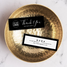 Hinzufügen von Logo Social Media Vielen Dank Editi