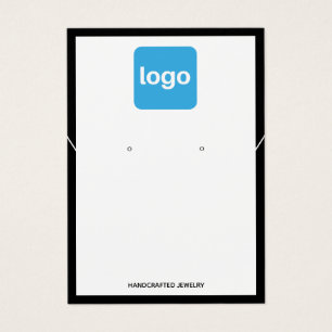 Hinzufügen von Logo-White Oring und Necklace-Displ