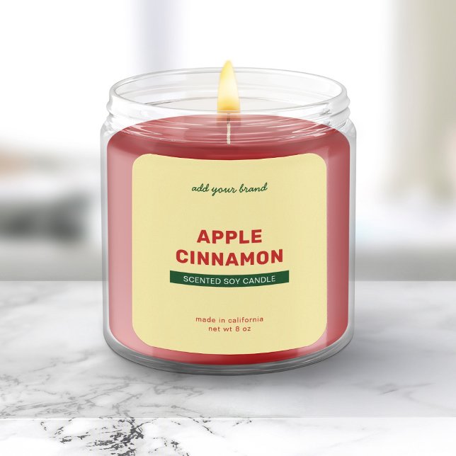 Hinzufügen von Markenbezeichnungen mit vollständig Quadratischer Aufkleber (Von Creator hochgeladen)