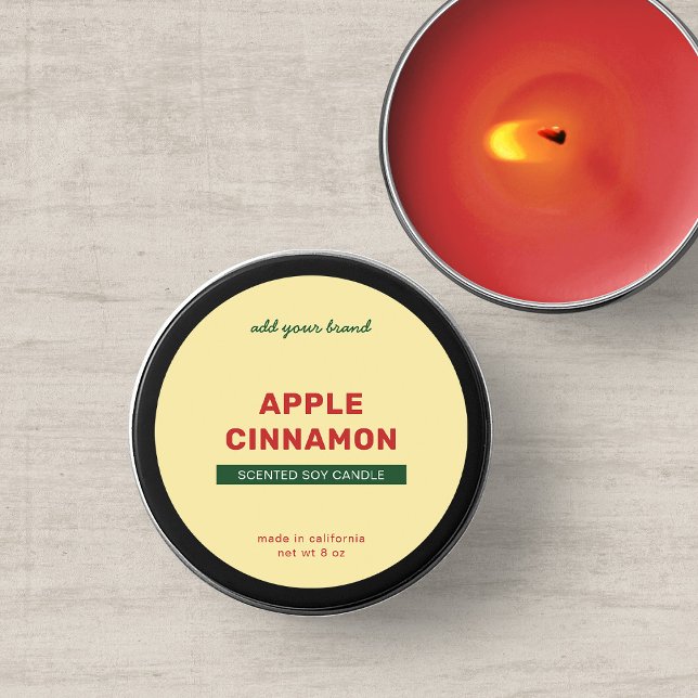 Hinzufügen von Markenbezeichnungen mit vollständig Runder Aufkleber (Von Creator hochgeladen)