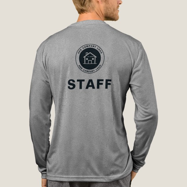 Hinzufügen von Mitarbeitern für benutzerdefinierte Tri-Blend Shirt (Rückseite)