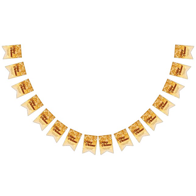 Hinzufügen von Name Bearbeiten Text passend Weihna Wimpelkette (Alle)