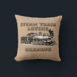 Hinzufügen von Namen ändern Text Dampfzug Train Lo Kissen<br><div class="desc">Wechseln Sie in den Großvaternamen,  den Sie gewollt haben - oder wechseln Sie zu Vater,  Onkel oder sonst etwas - In meinem Geschäft finden Sie weitere großartige Geschenke für die Überfahrt.</div>