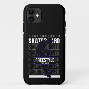 Hinzufügen von Namen ändern Text Freestyle Skatebo Case-Mate iPhone Hülle