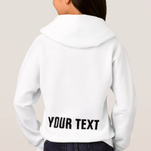 Hinzufügen von Namen Text Doppelseitige VorlagenGi Hoodie