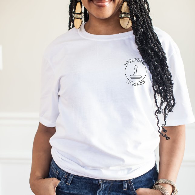 Hinzufügen von QR-Logo-Werbenotizen T-Shirt (Von Creator hochgeladen)